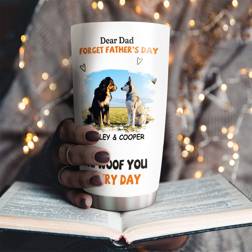 Daily Woof - Personalized Custom Tumbler for All Occasions
