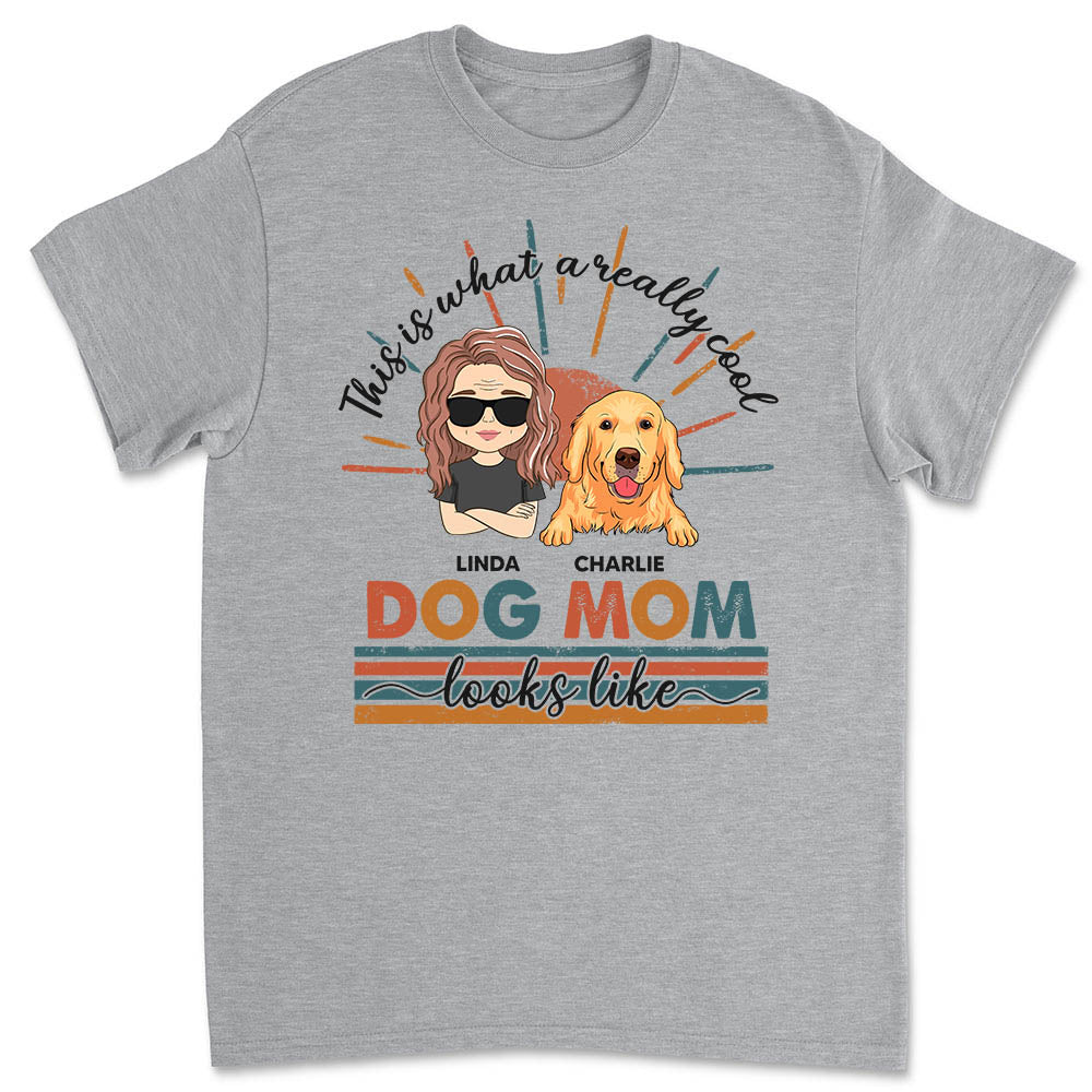 Cool Personalized Unisex Dog Mom/Dad T-shirt - Ideal Gift for Pet Lovers