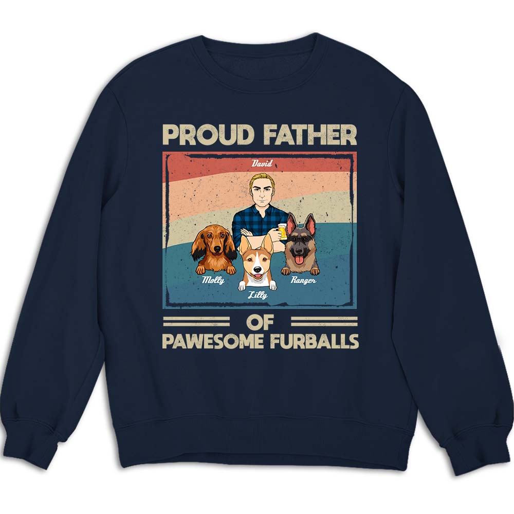Exclusive Personalized 'Proud To Be A Dog Dad' Sweatshirt