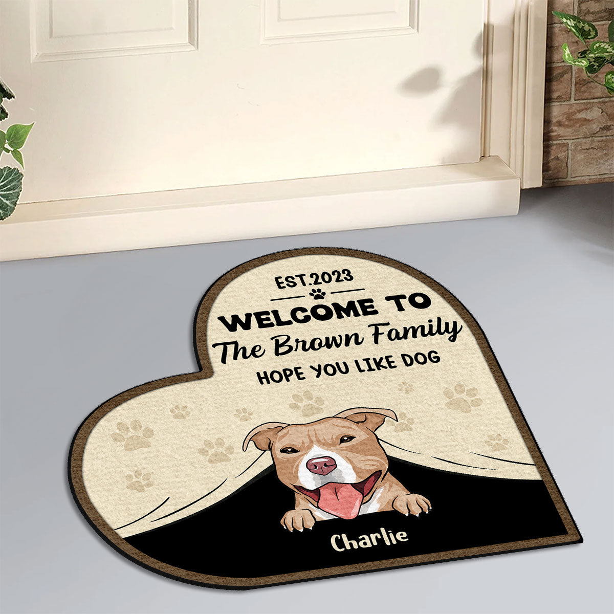 Personalized Pet Picture Doormat - The Ultimate Welcome for Pet Lovers