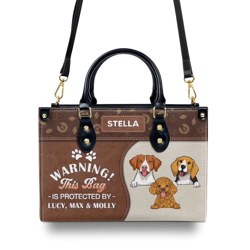 Personalized Custom Leather Bag: Show Your Love for Fur Babies