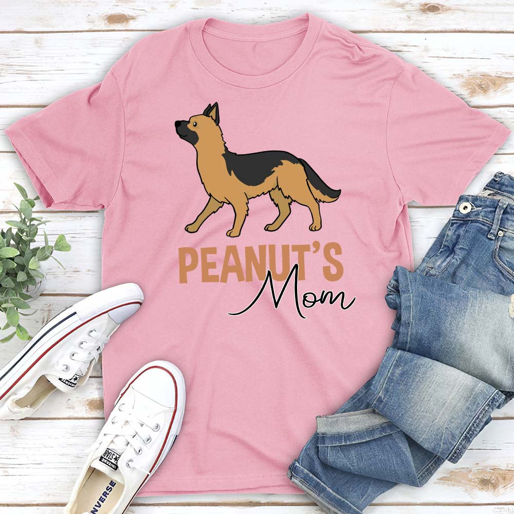Personalized Custom Unisex Dog Mom/Dad T-shirt - Ideal Gift for Pet Lovers
