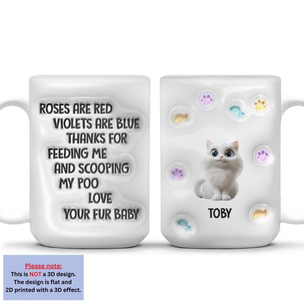 Personalized 3D Inflated Effect Custom Mug: Ideal for Any Beverage