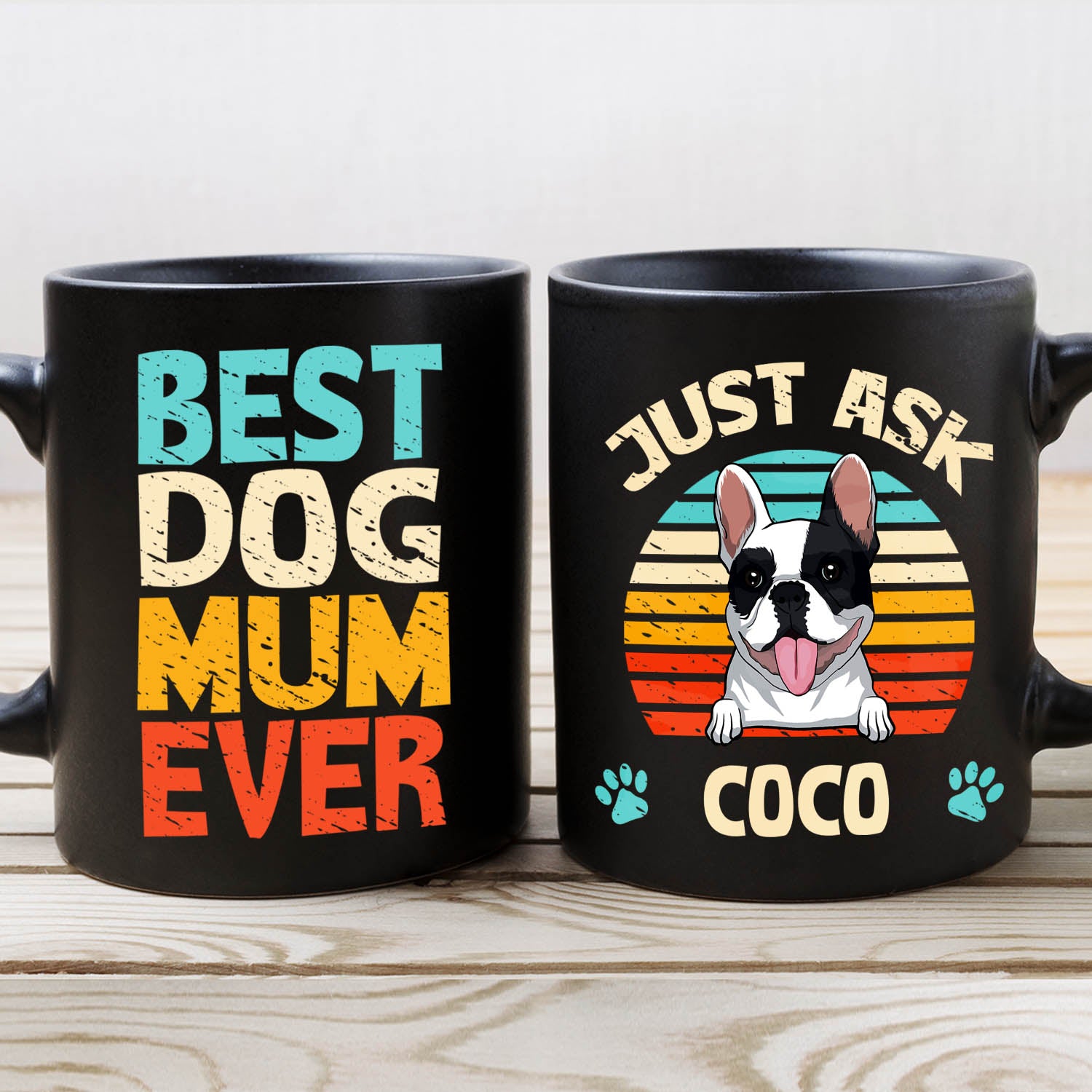 Best Dog Dad/Mom Ever! - Customizable Personalized Coffee Mug