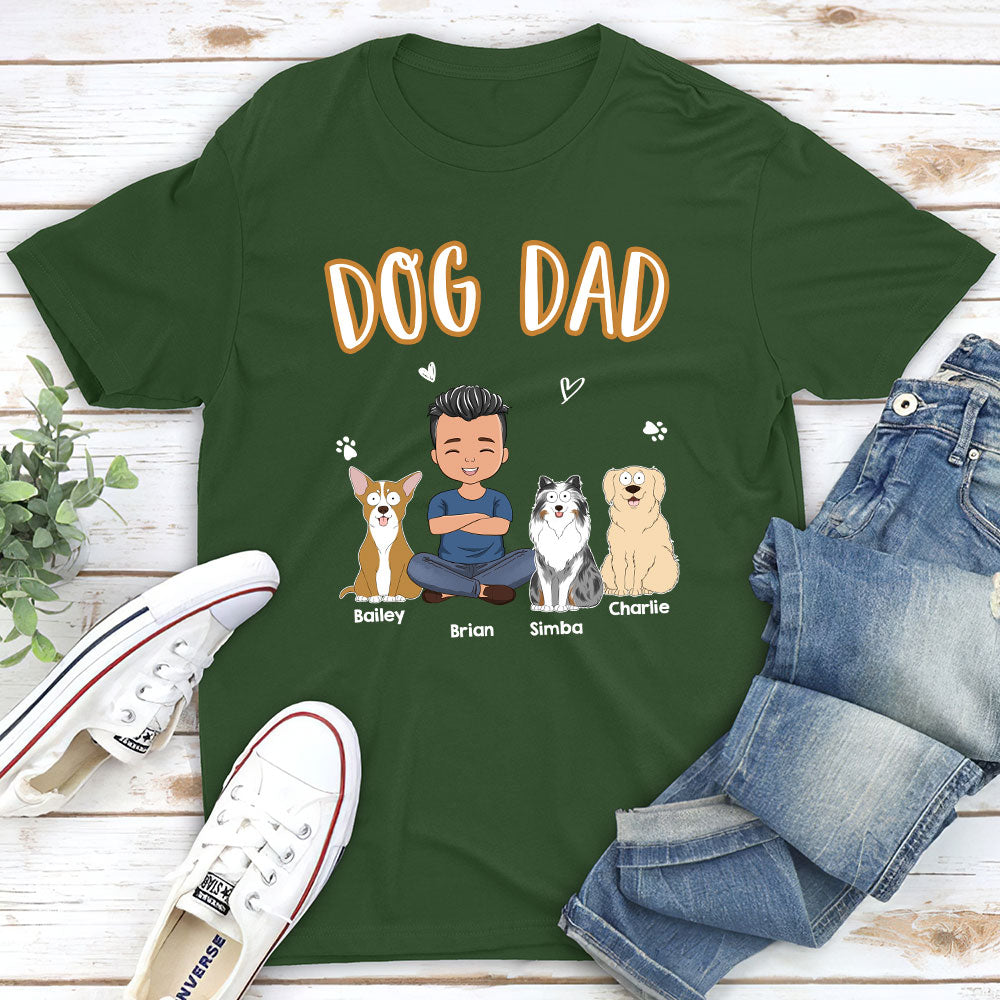Personalized Custom Unisex 'A Dog Mom' T-shirt - Ideal Gift for Pet Lovers