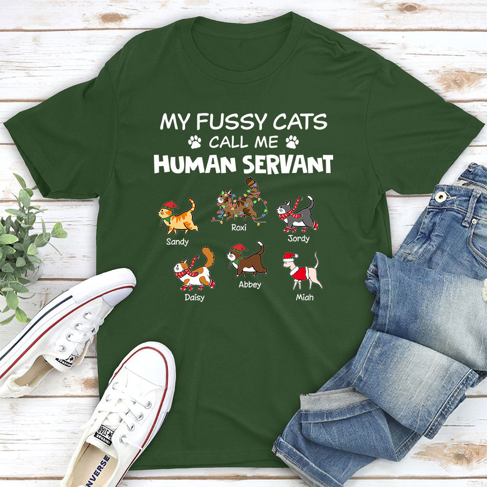 My Fussy Cat - Customizable Unisex Personalized T-shirt for Pet Lovers
