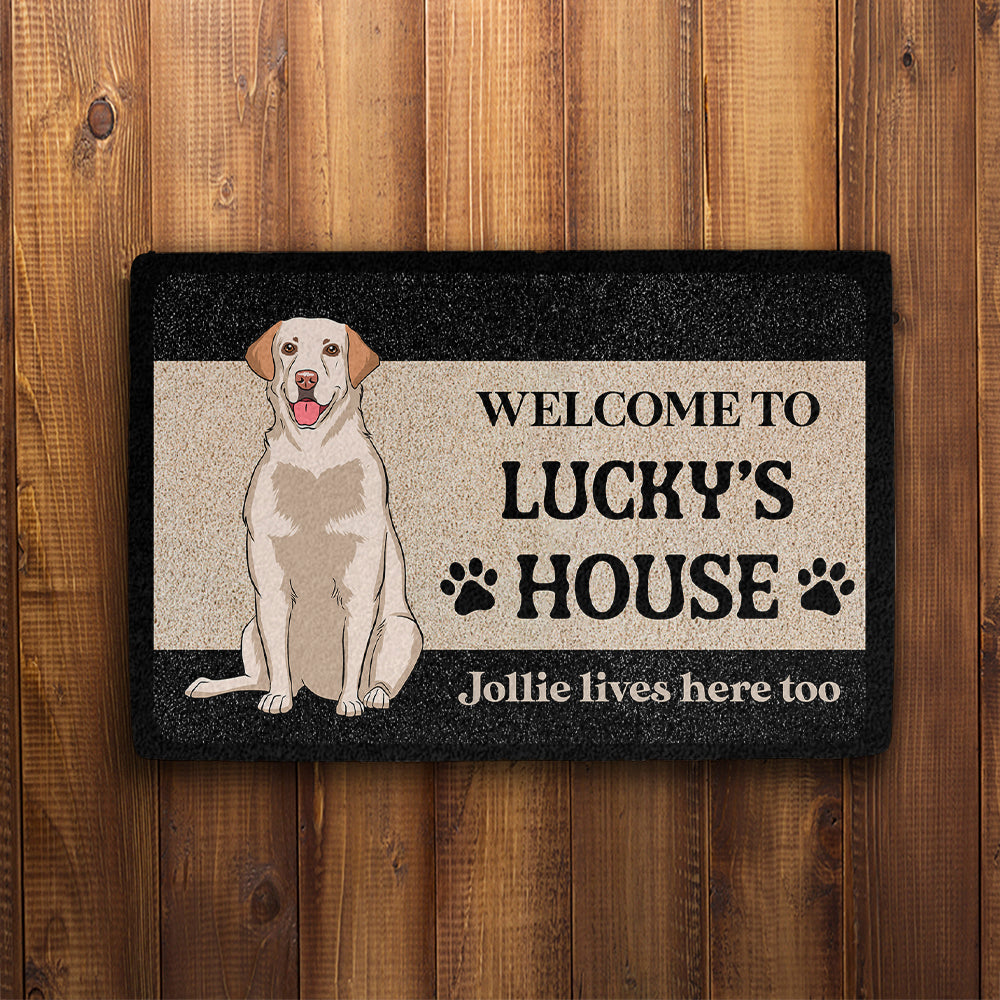 Personalized Dog Picture Doormat - Ideal Gift for Pet Lovers