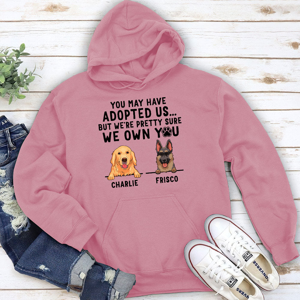 Personalized 'You May Have Adopted Me' Custom Hoodie - Ideal Gift for Pet Lovers