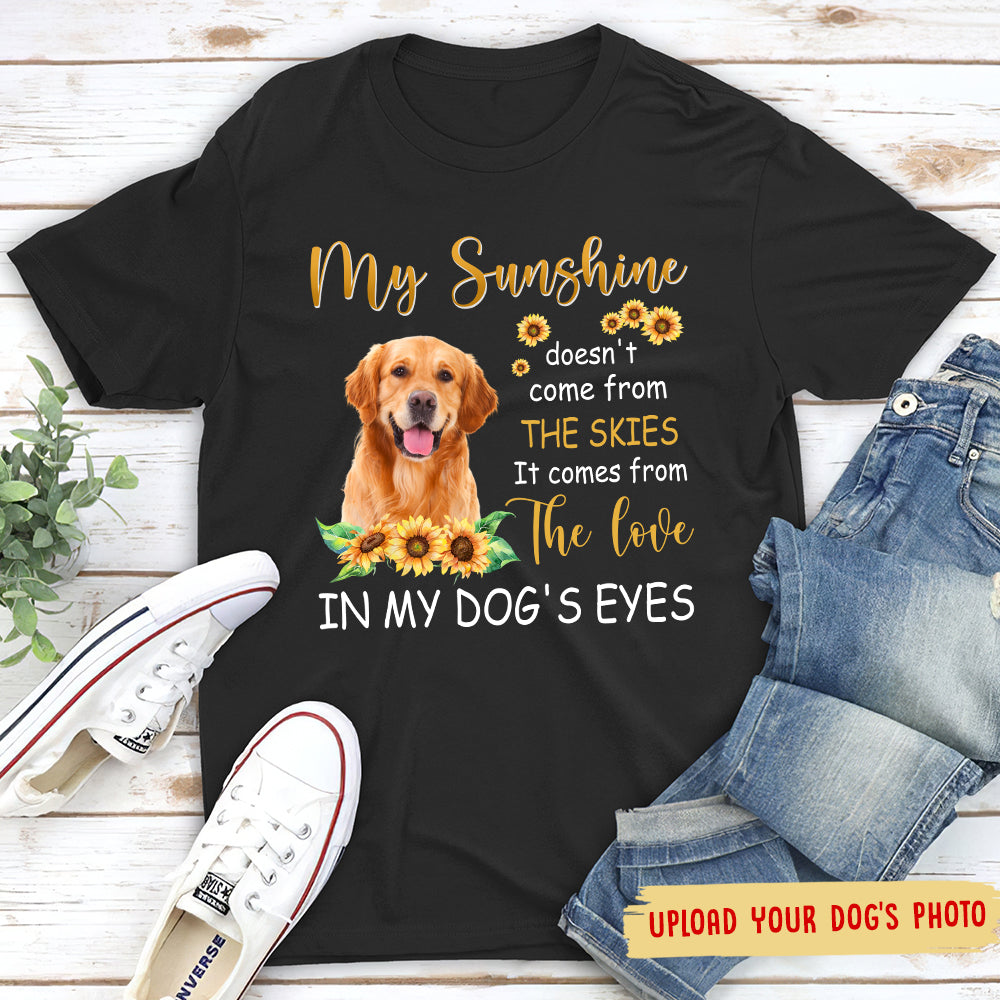 My Sunshine - Customizable Personalized Photo Unisex T-shirt for Pet Lovers