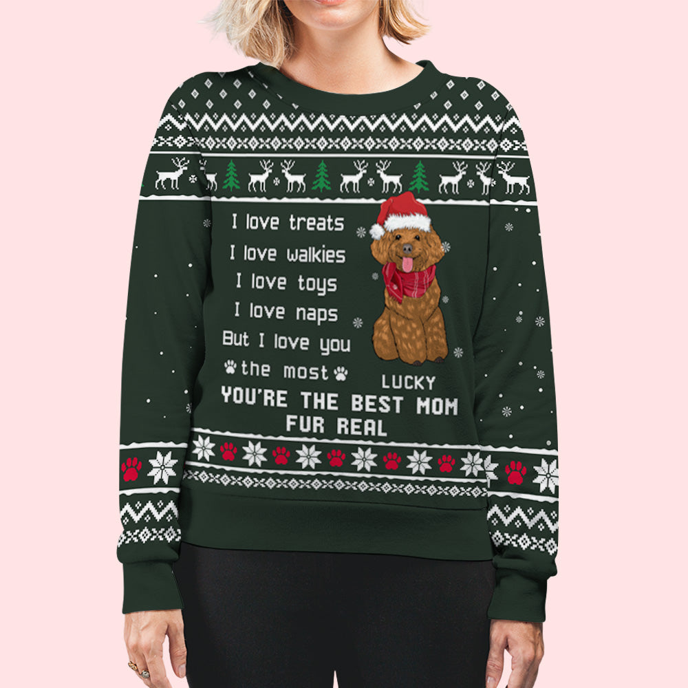 Top-Rated Personalized All-Over-Print Sweatshirt for Pet Lovers