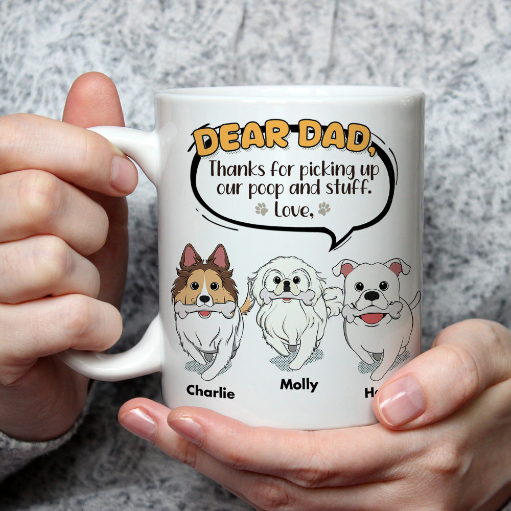 Personalized Dog Appreciation Custom Coffee Mug - Ideal Gift for Pet Lovers