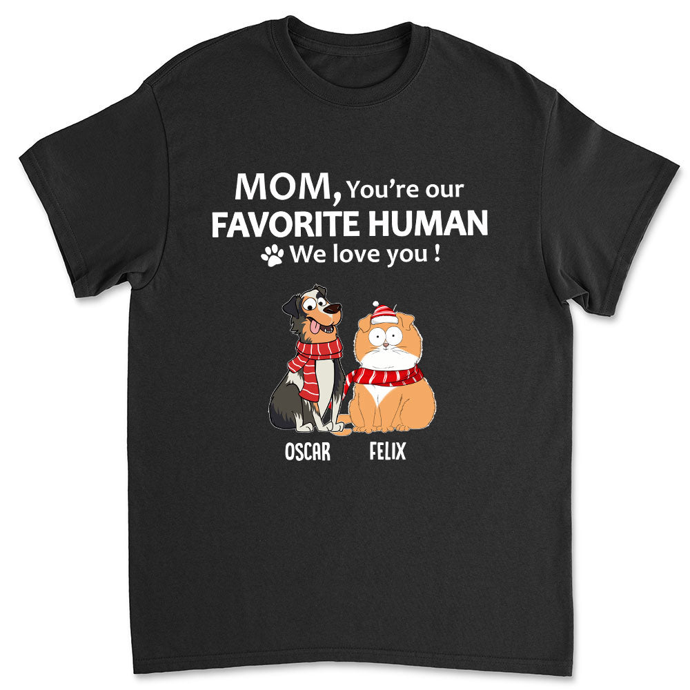 To My Human - Customizable Unisex Personalized T - shirt for Pet Lovers