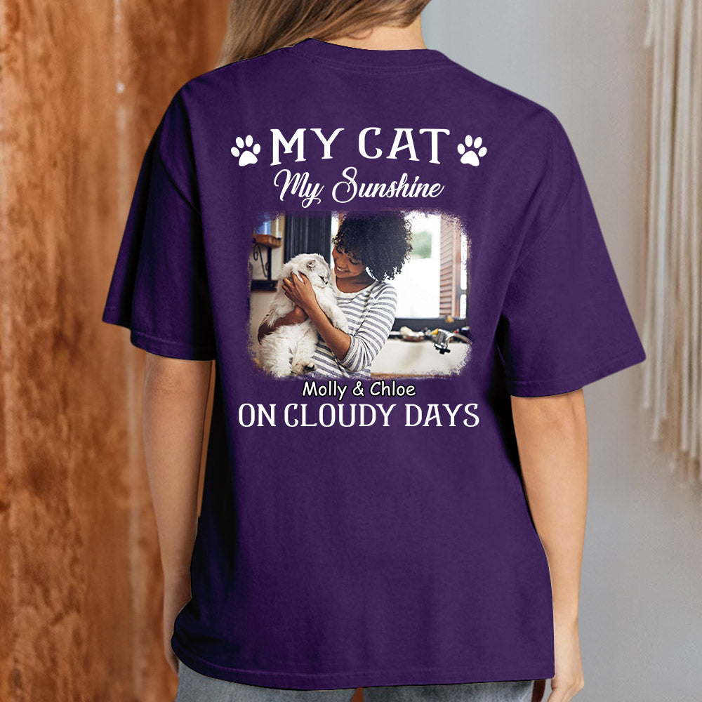 Personalized My Pet Sunshine Unisex Custom T-shirt - Ideal Gift for Pet Lovers