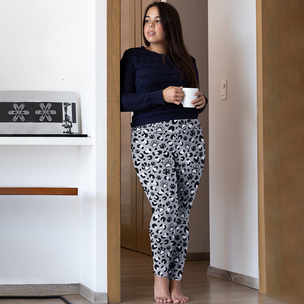 Love Dogs High-Waisted Pet-Themed Leggings for Women
