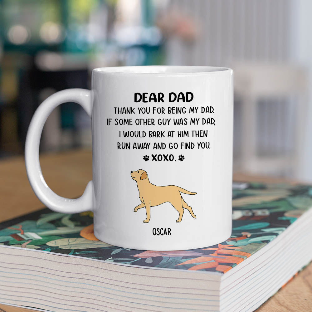 Dear Mom Xoxo - Customizable Personalized Coffee Mug for Pet Lovers