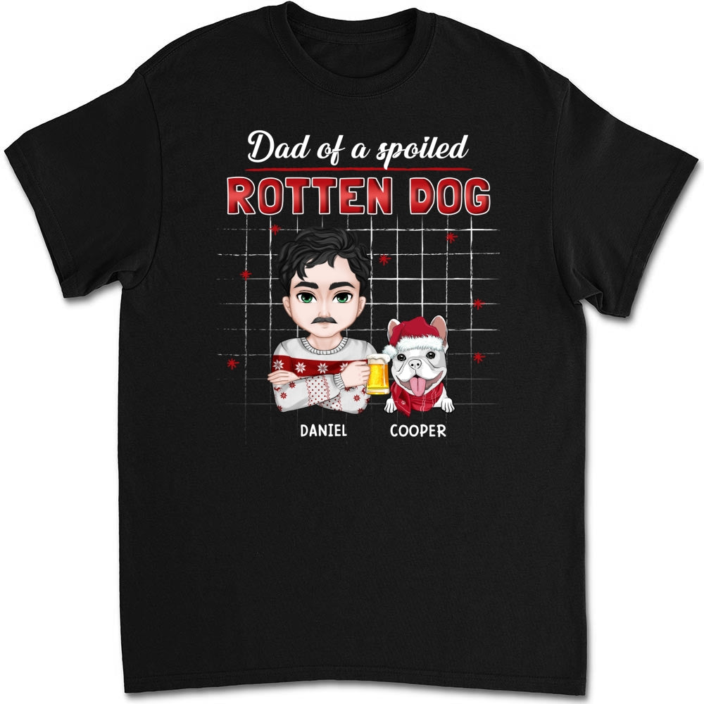 Best Dog Mom and Dad - Customizable Unisex Personalized T-Shirt for Pet Lovers