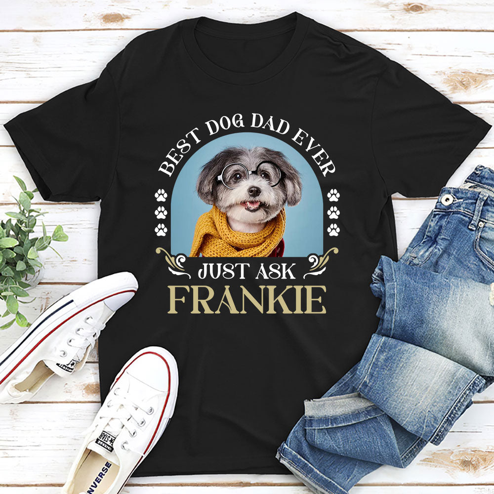 Customizable Unisex T-shirt: Ideal Gift for Dog - Loving Parents