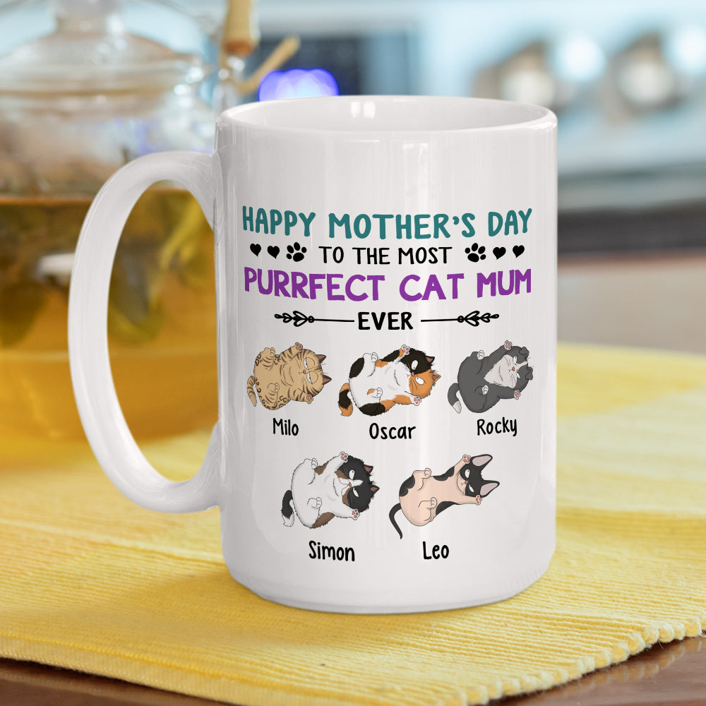 The Ultimate Personalized Coffee Mug for Purrfect Cat Moms