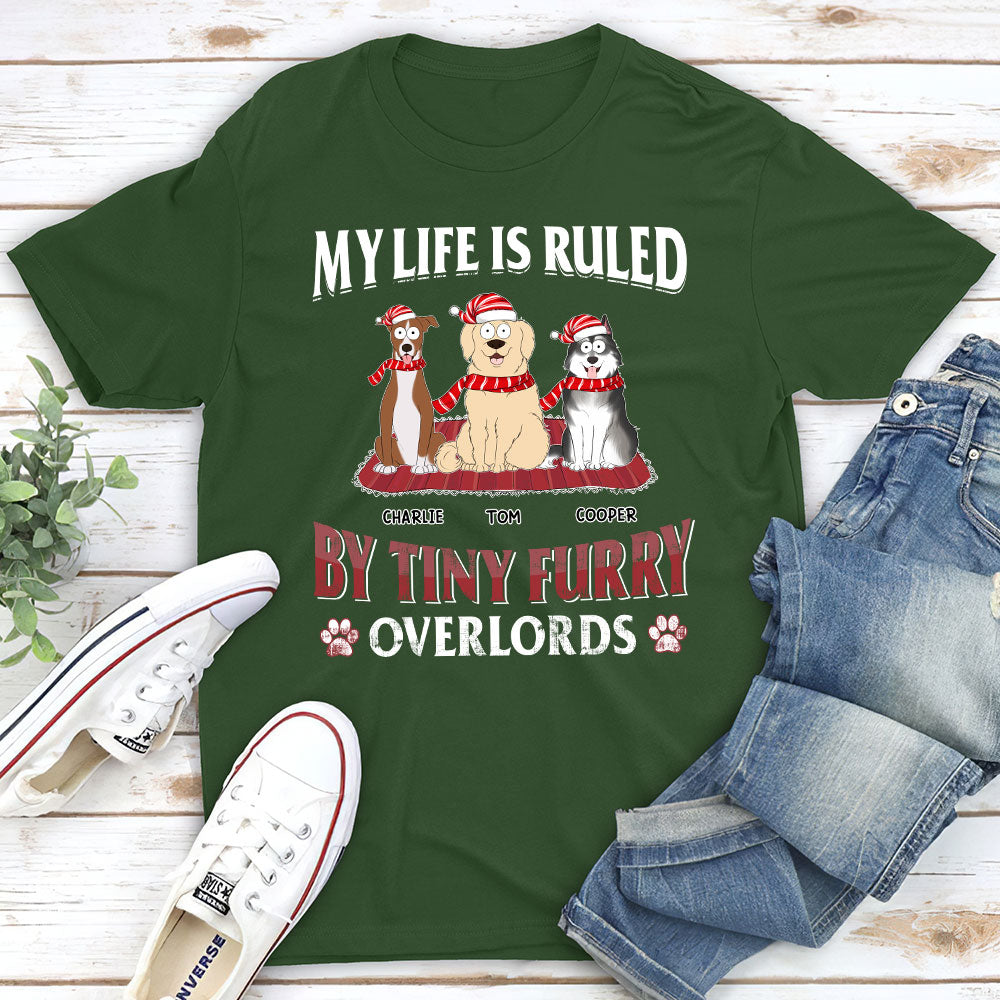 Personalized Unisex Tiny Furry Overlords T - shirt for Pet Lovers