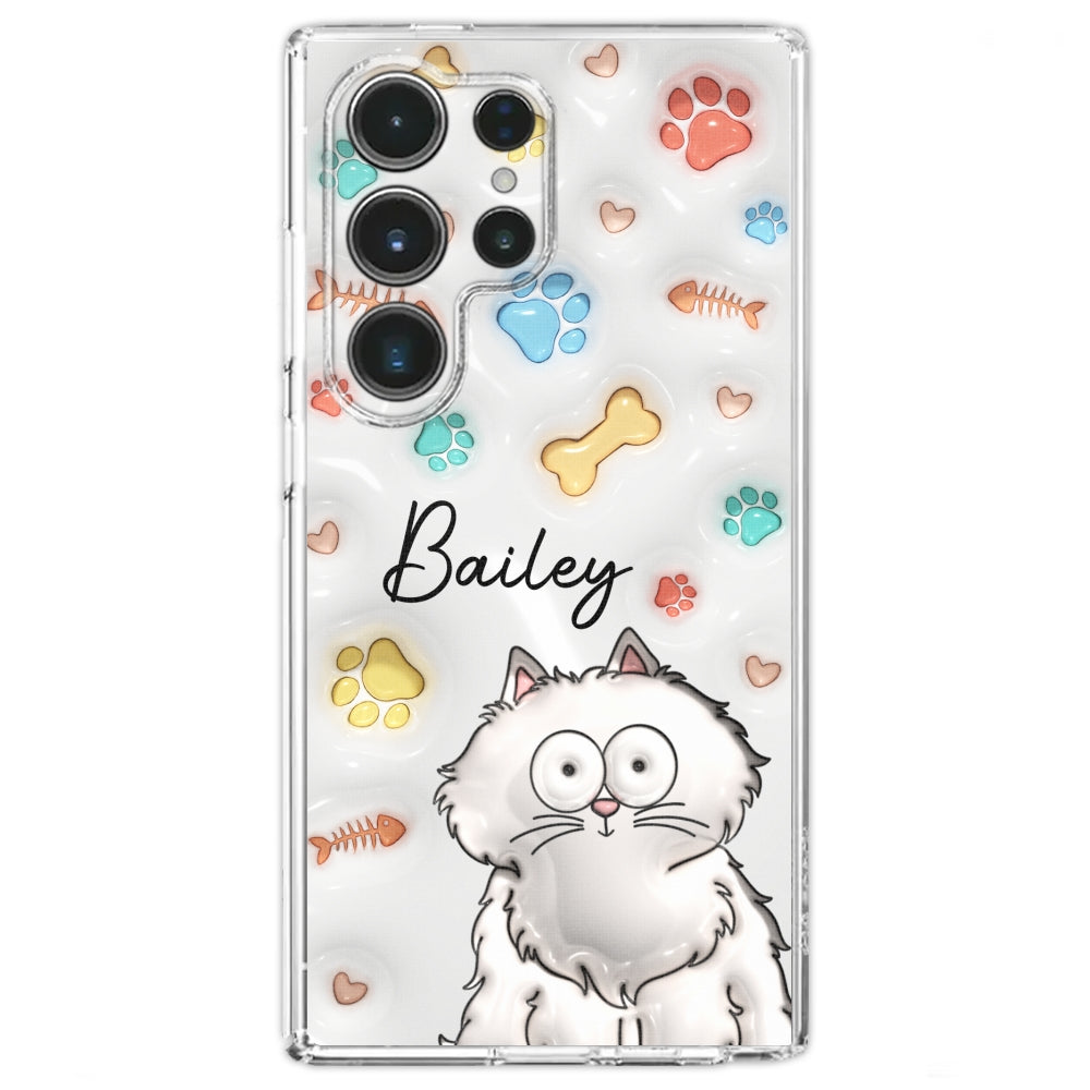 Personalized 3D Inflated Effect Custom Phone Case for Your Fur Babies and Loved Ones