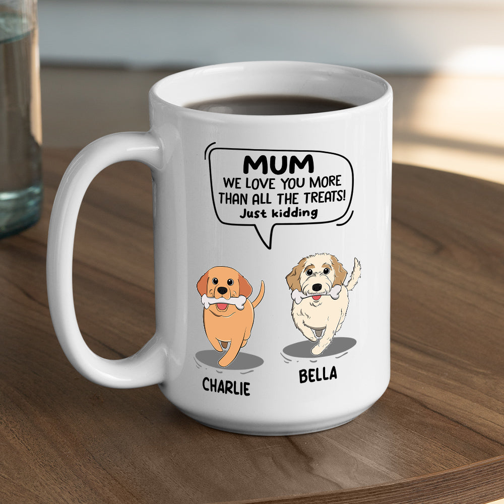 Customizable Dog-themed Personalized Coffee Mug - Ideal Gift for Pet Lovers