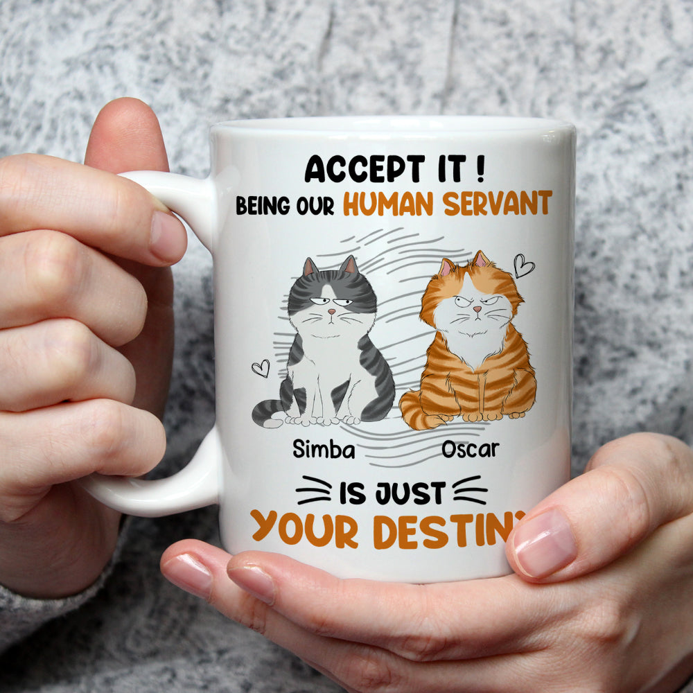Accept It - Exquisite Personalized Custom Coffee Mug for Pet Lovers
