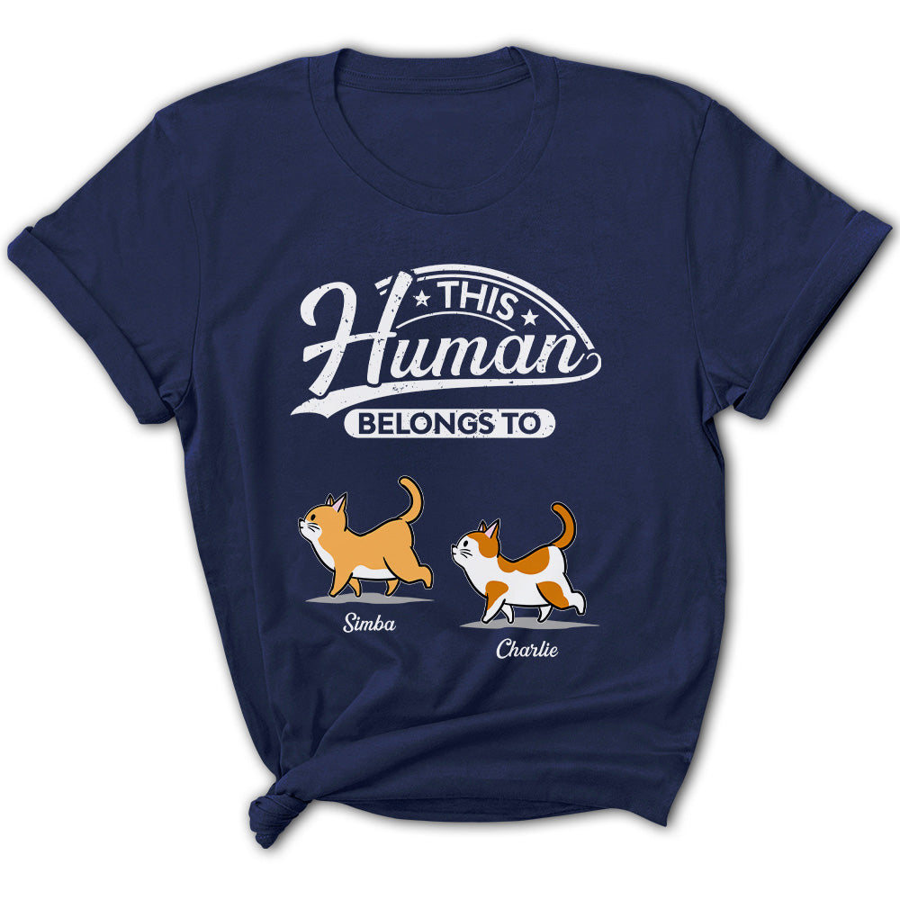 Personalized Cat Lover Women's T-shirt - Unique Gift for Pet Enthusiasts