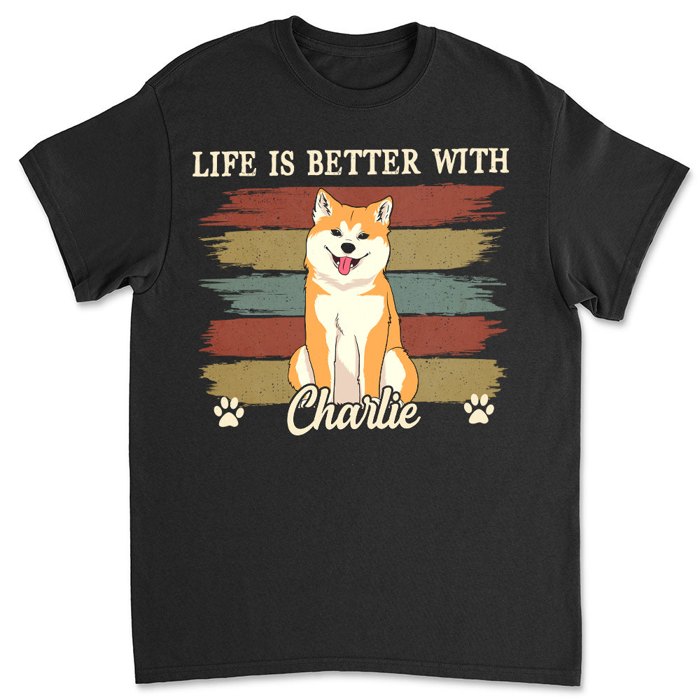 Personalized Unisex Dog - Lover T - shirt: Enhance Your Life with Furry Friends