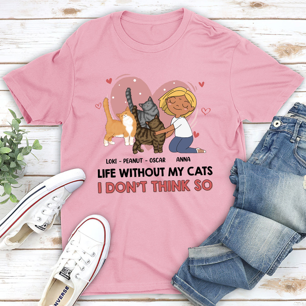 Personalized 'I Don't Think So' Unisex T-shirt - Ideal Gift for Pet Lovers