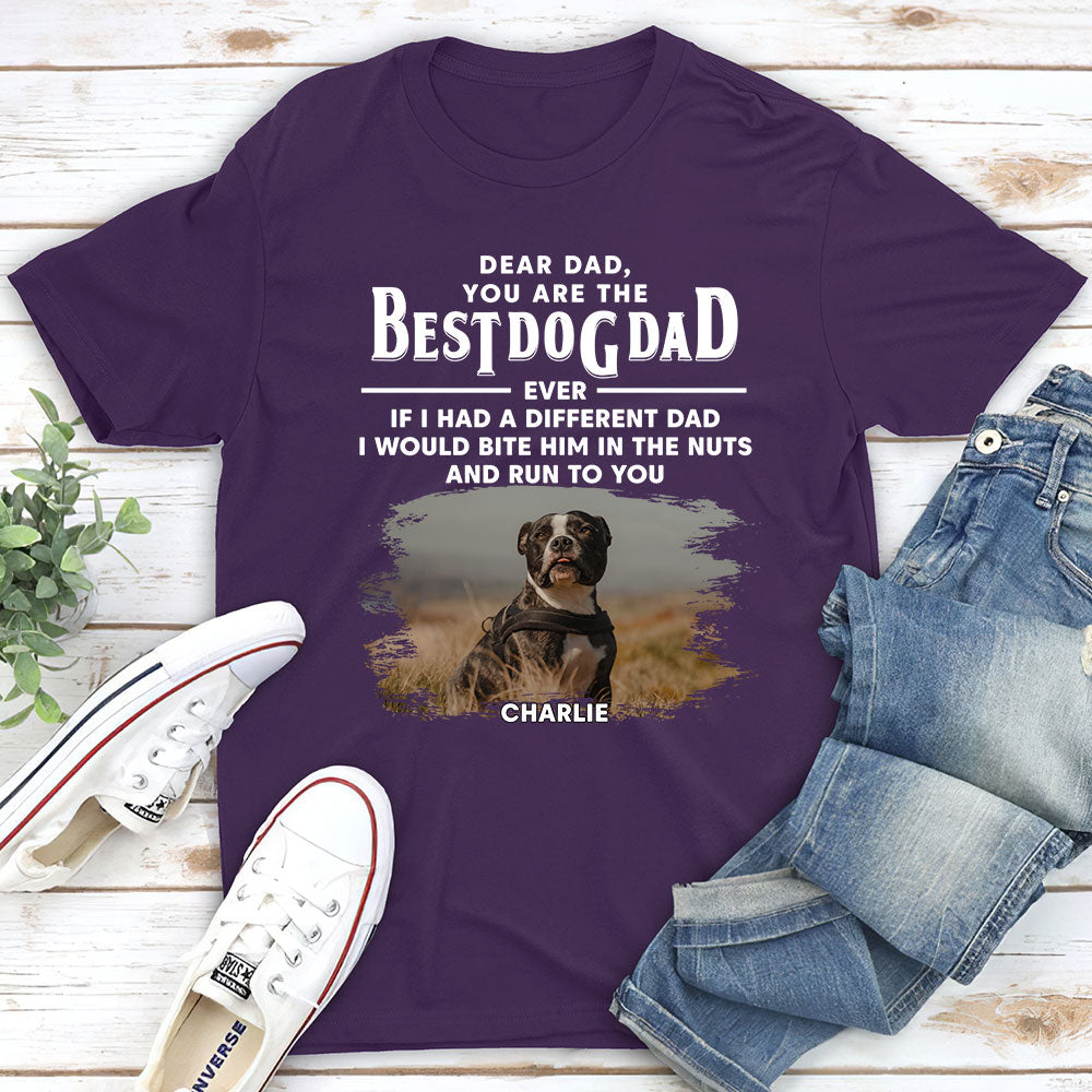Personalized Custom Unisex Dog Running To You Photo T-shirt - Ideal Gift for Pet Lovers