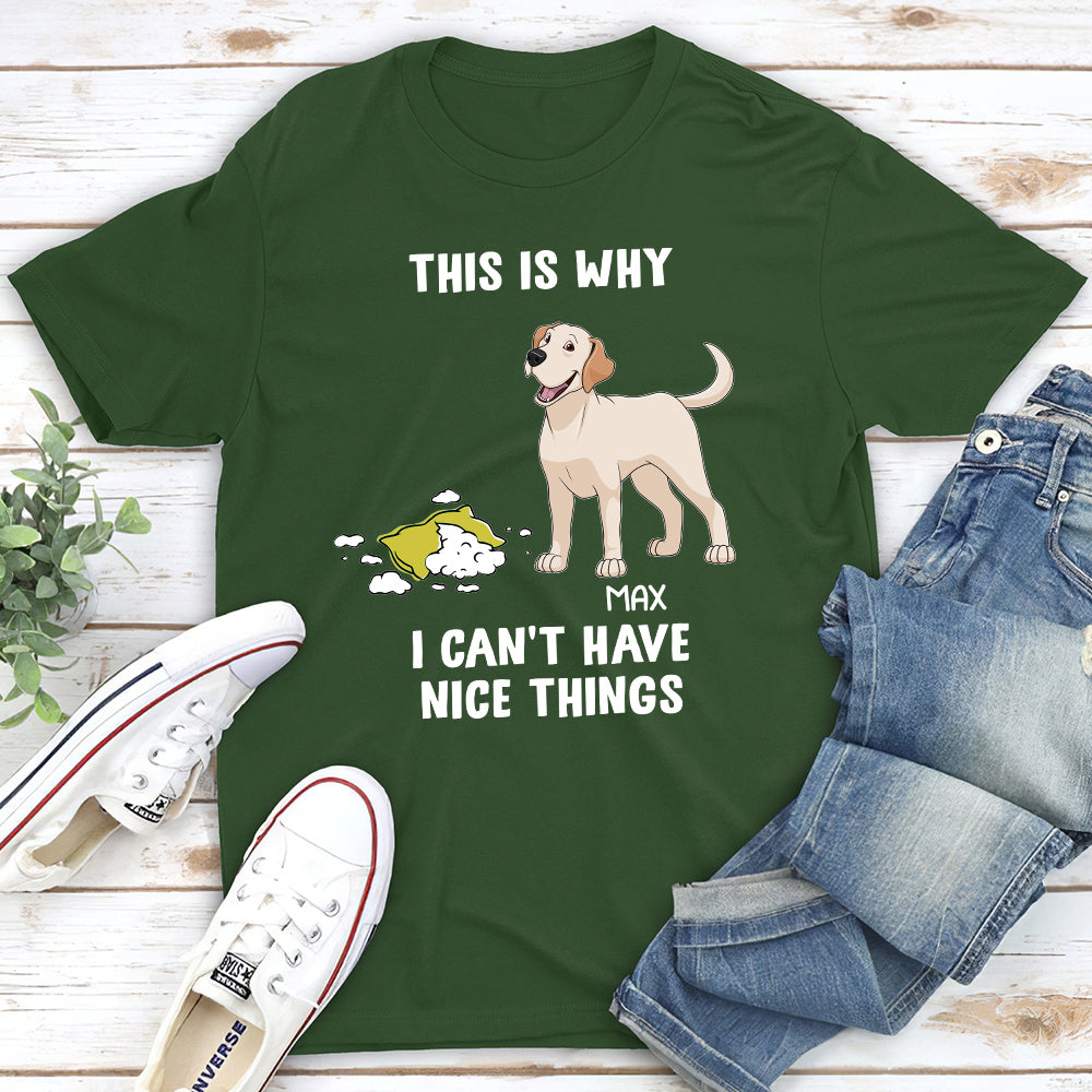 Customizable Premium Personalized T-shirt for Pet Lovers