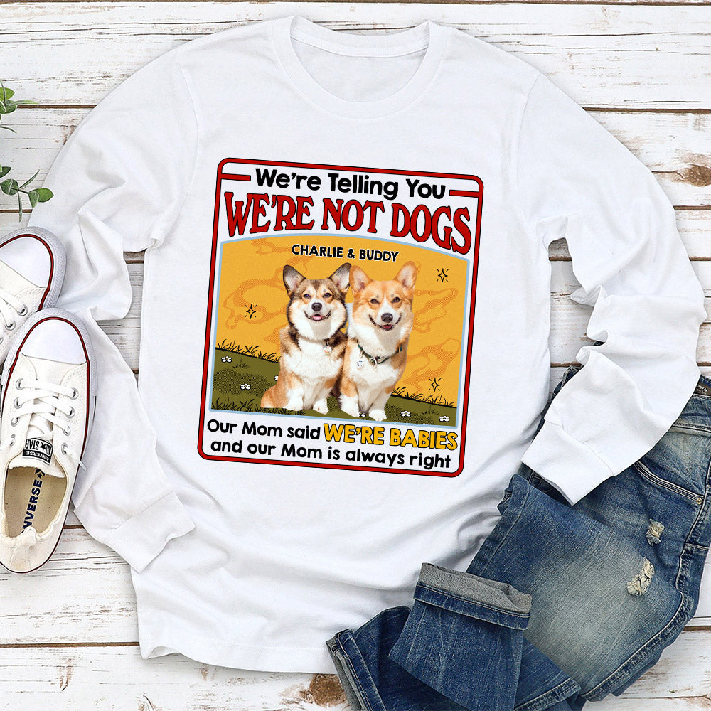 Personalized Custom Long Sleeve Baby T-shirt - Ideal Gift for Pet Lovers