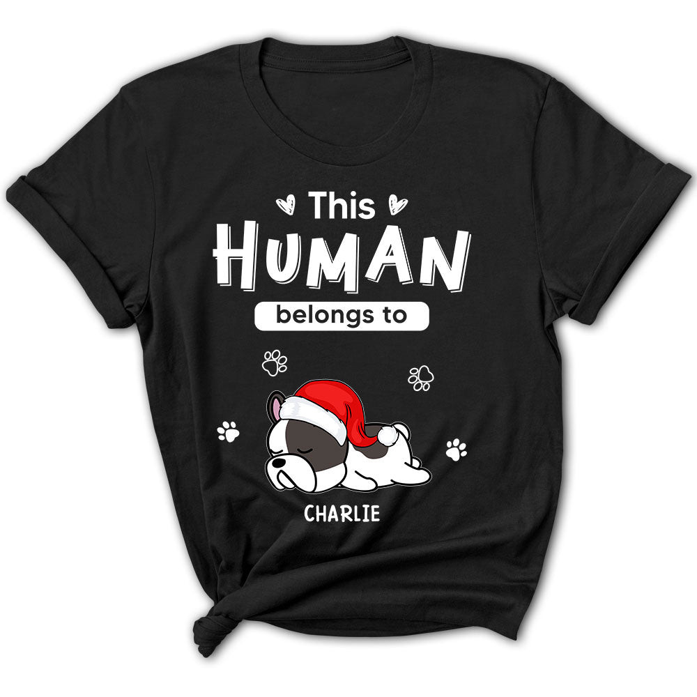 Customizable Sleeping Dogs Personalized Women's T-shirt - Ideal Gift for Pet Lovers
