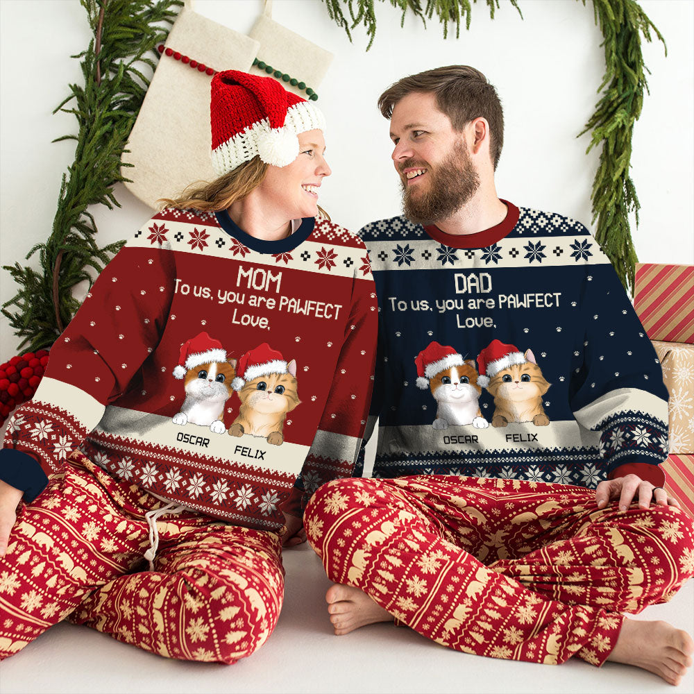 You Are Pawfect - Unique Personalized All-Over Print Sweatshirt for Pet Lovers