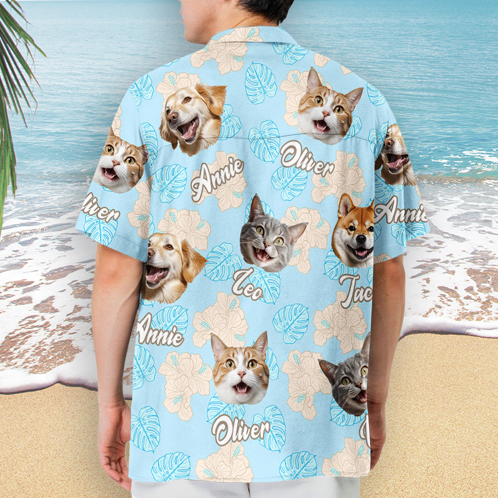 The Pet Dad - Exclusive Personalized Custom Hawaiian Shirt for Pet Lovers