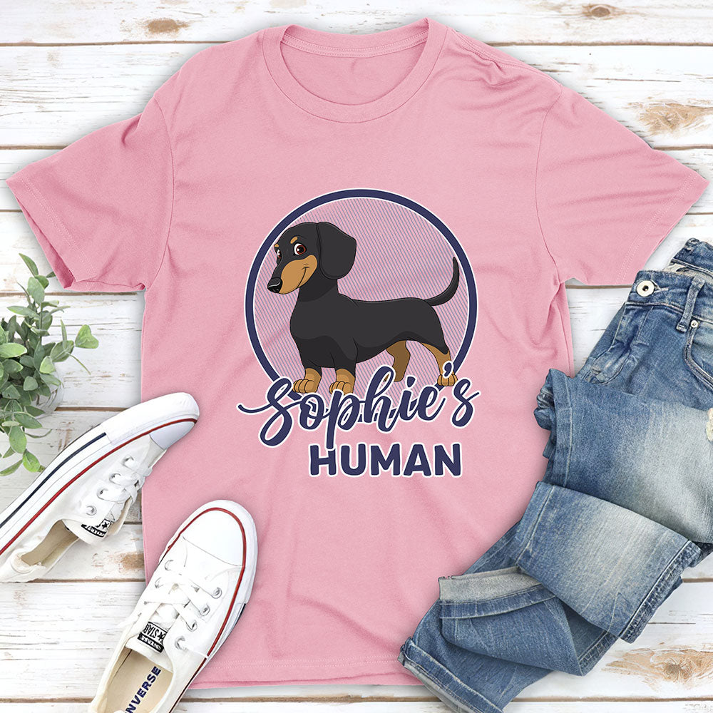 Personalized Dog - Human Circle Unisex T - shirt: Ideal Gift for Pet Lovers