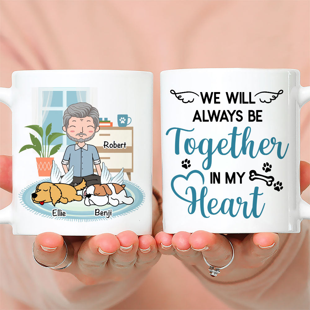 In My Heart - Customizable Personalized Coffee Mug for Pet Lovers