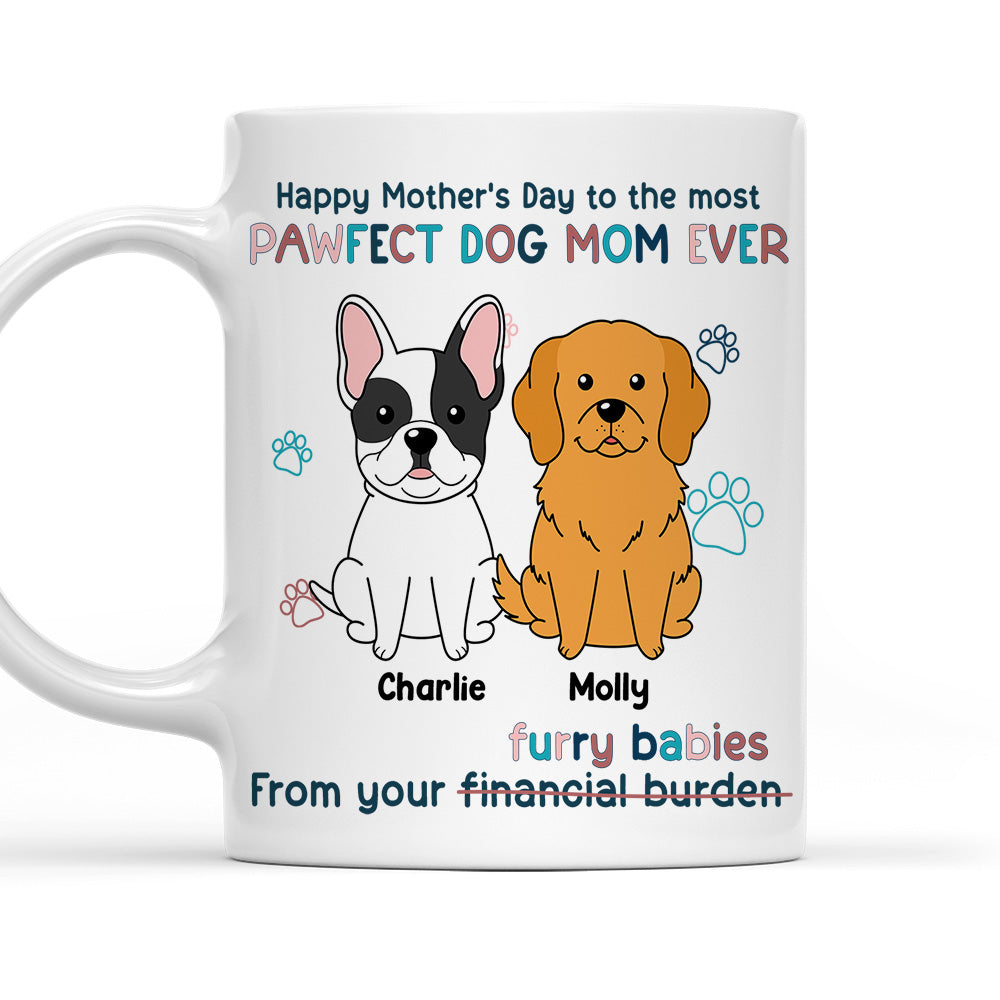 Personalized Custom Coffee Mug: A Furry Baby's Loving Servant for Pet Lovers