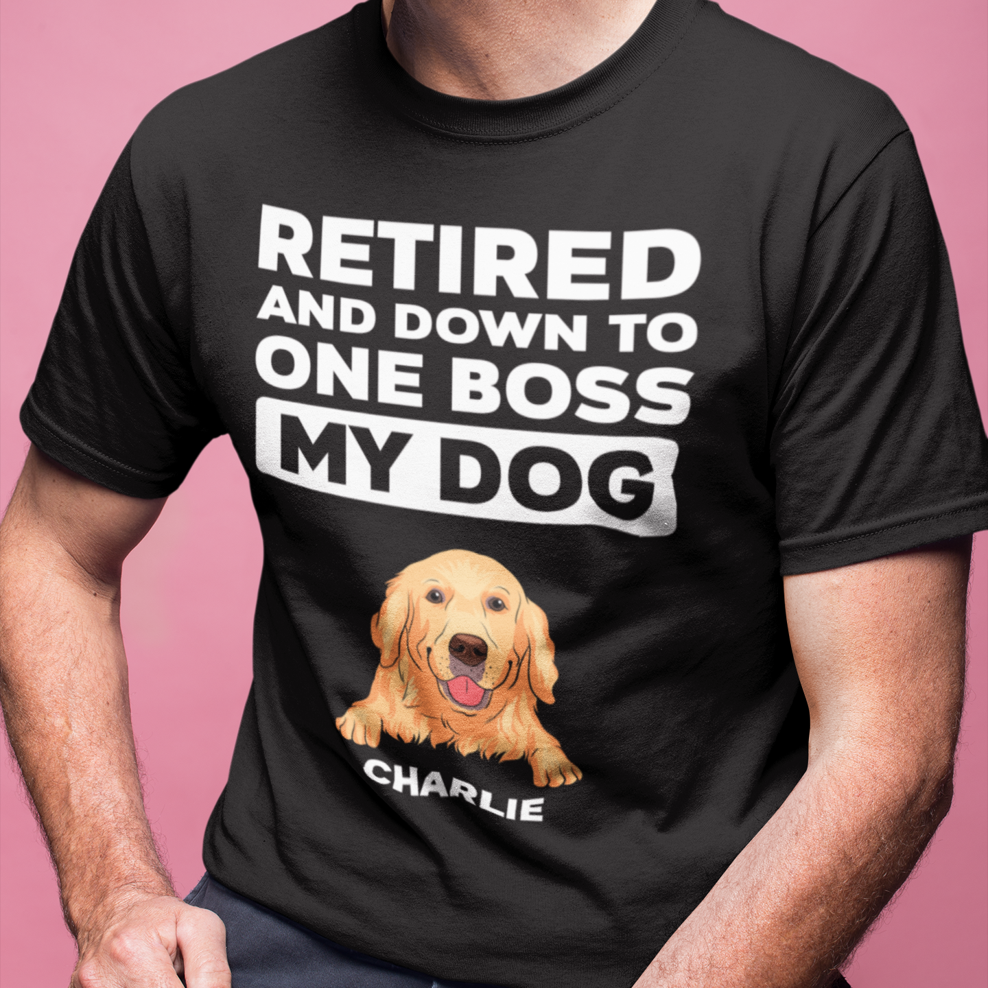 Exclusive Personalized Unisex T-shirt for Retired Pet Lovers