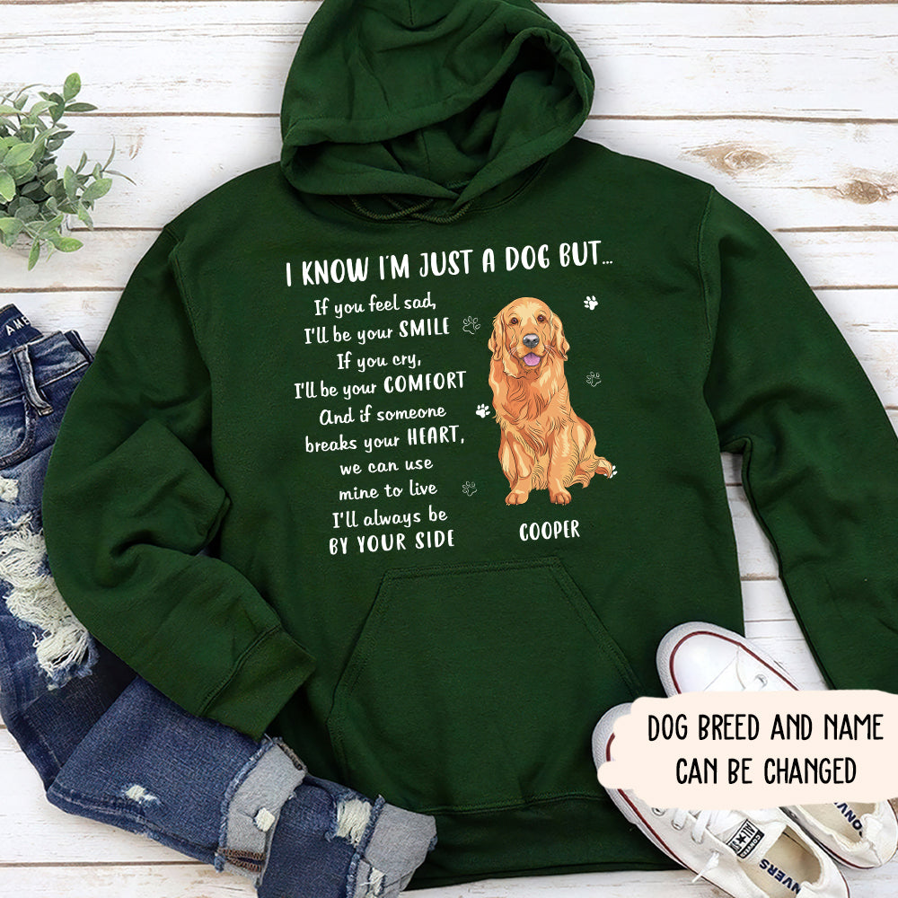 Personalized 'By Your Side' Custom Hoodie - Ideal Gift for Pet Lovers