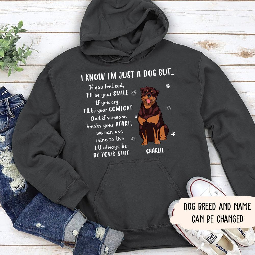 Personalized 'By Your Side' Custom Hoodie - Ideal Gift for Pet Lovers
