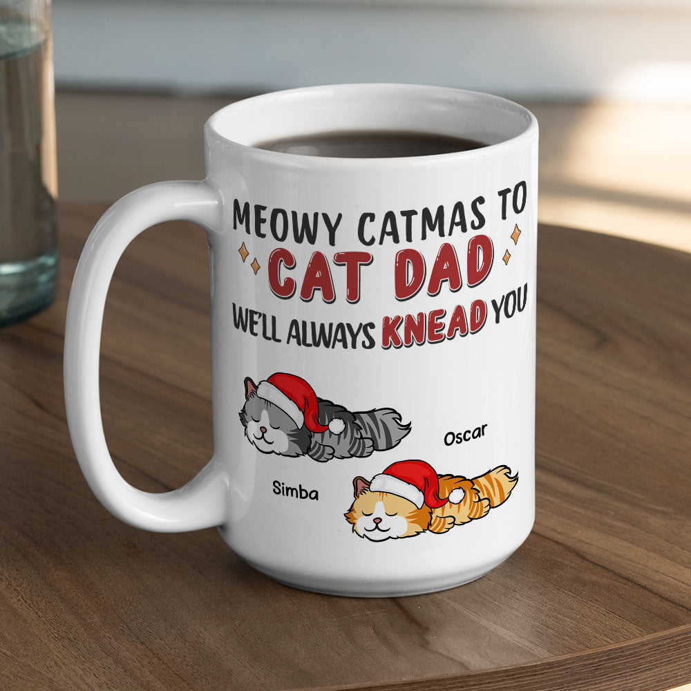 Personalized 'I Will Always Knead You' Custom Coffee Mug - Perfect Gift for Loved Ones