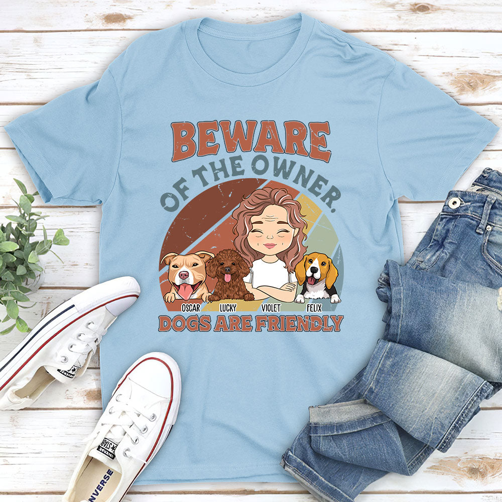Personalized Unisex Dog - Friendly T - shirt: Ideal Gift for Pet Lovers