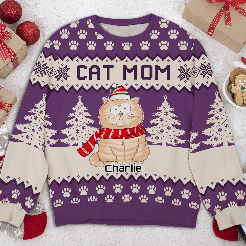 Paw Forest - Exclusive Personalized All-Over Print Sweatshirt for Pet Lovers