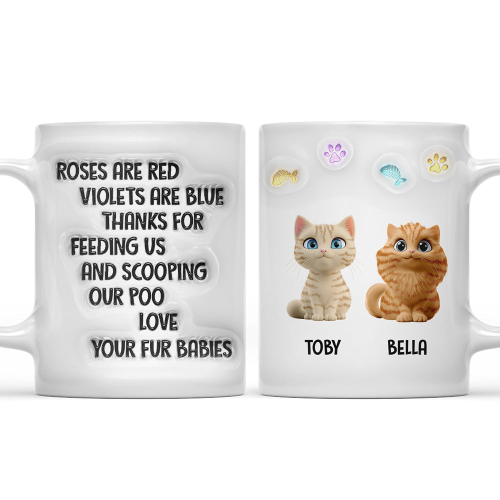 Personalized 3D Inflated Effect Custom Mug: Ideal for Any Beverage