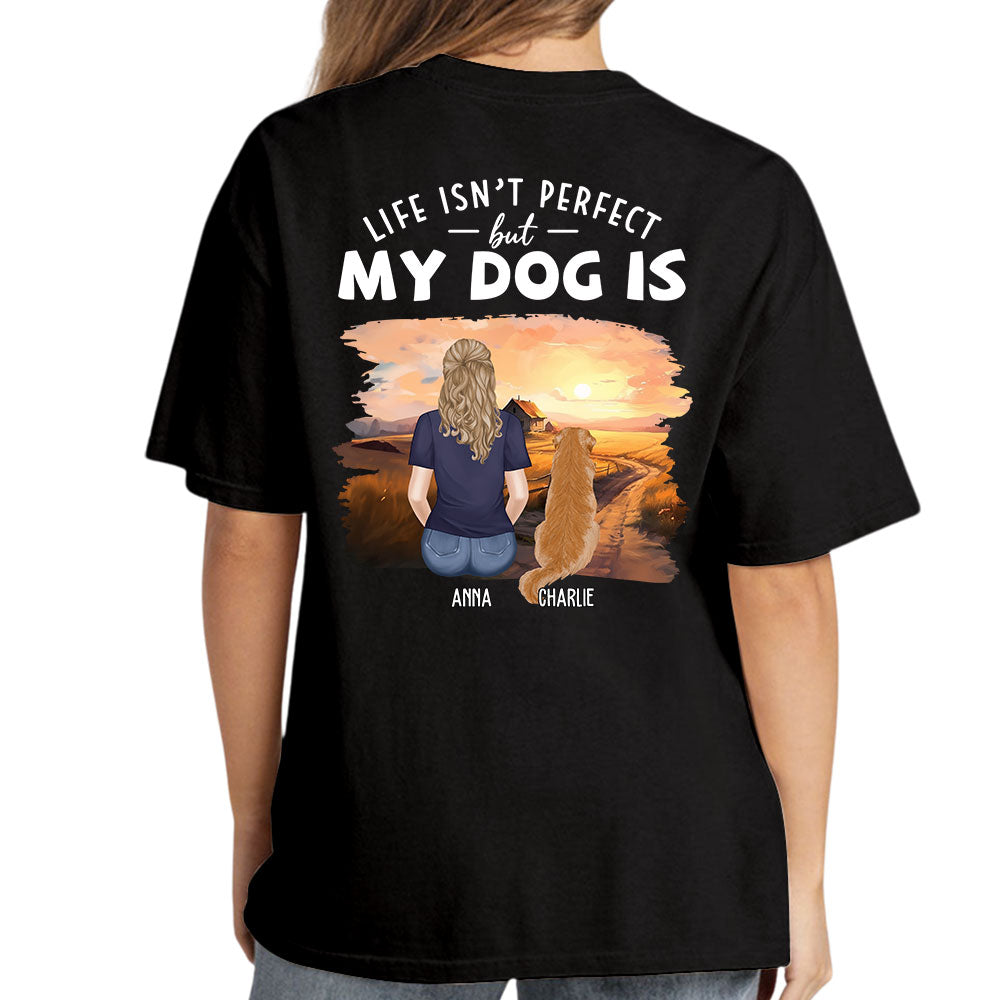 Customizable Unisex Pet Lover's Perfect Dog Cat T-shirt