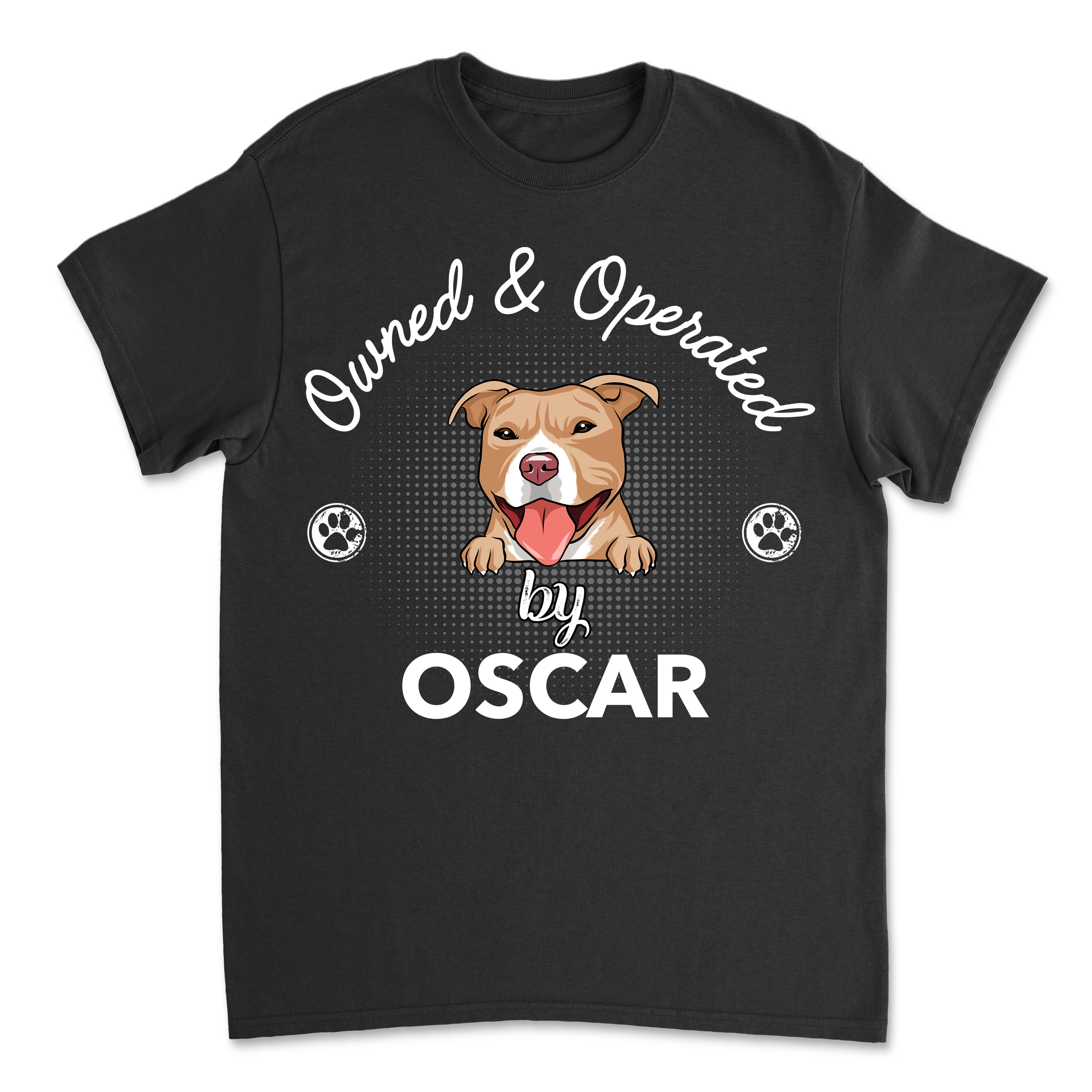 Personalized Custom Unisex Dog - Operated T - Shirt: Ideal Gift for Pet Lovers