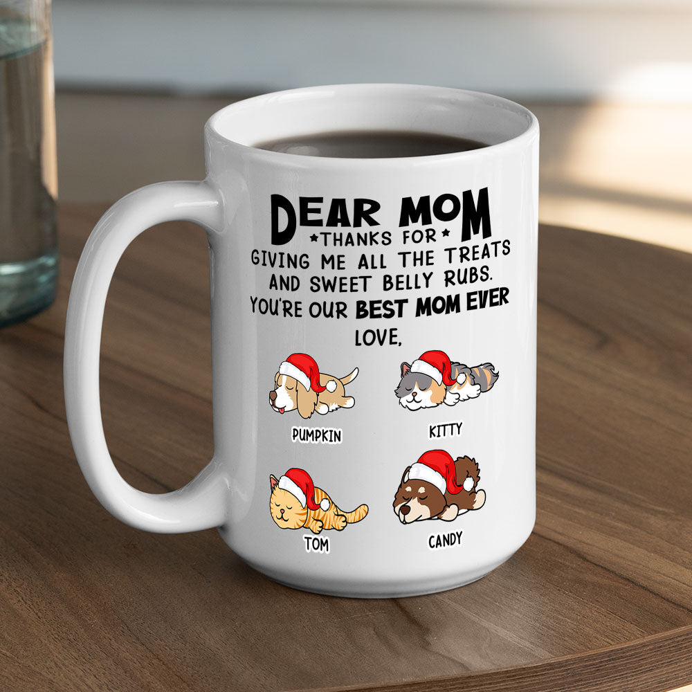 All The Treats 2 - Customizable Personalized Coffee Mug for Pet Lovers
