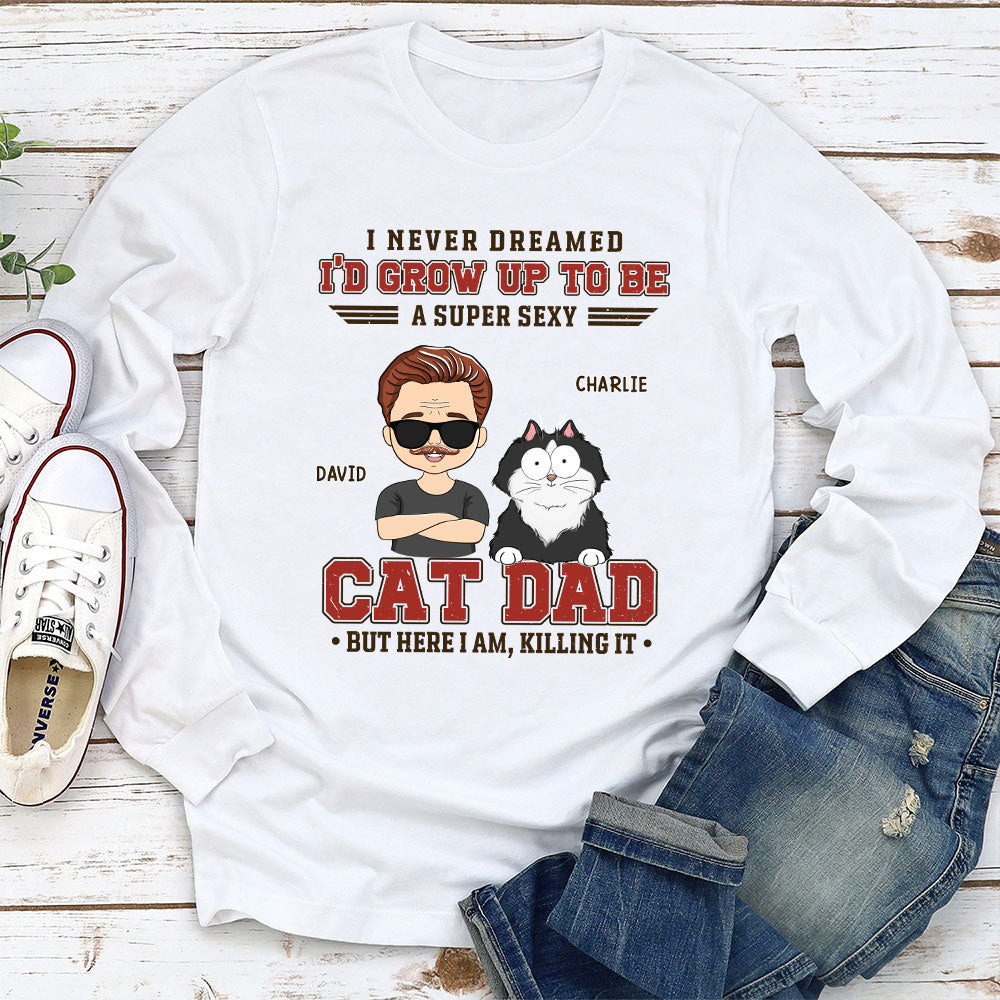 Personalized Custom Long Sleeve T-shirt: Ideal Gift for Pet Lovers