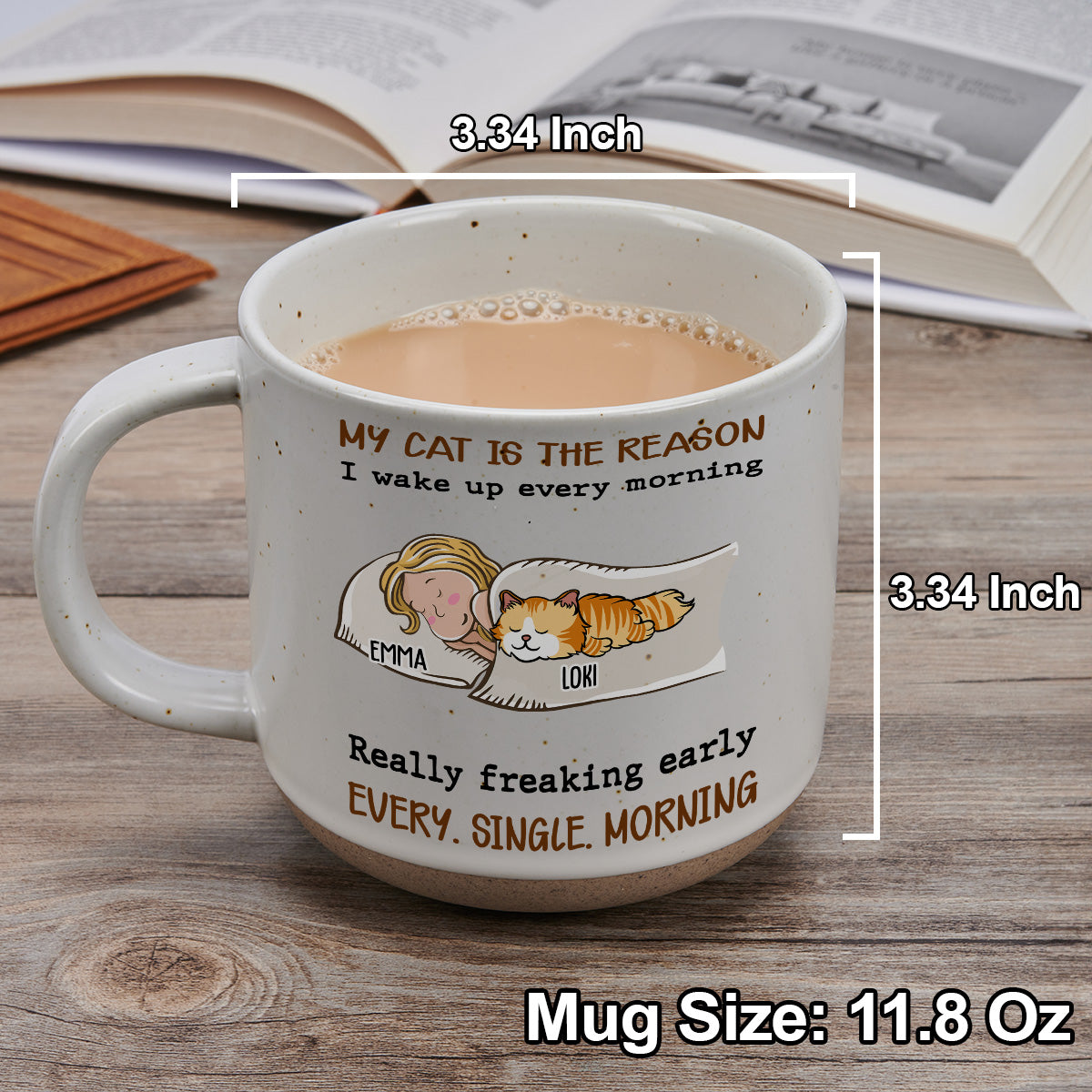 Personalized Custom Ceramic Mug - The Perfect Way to Start Your Day